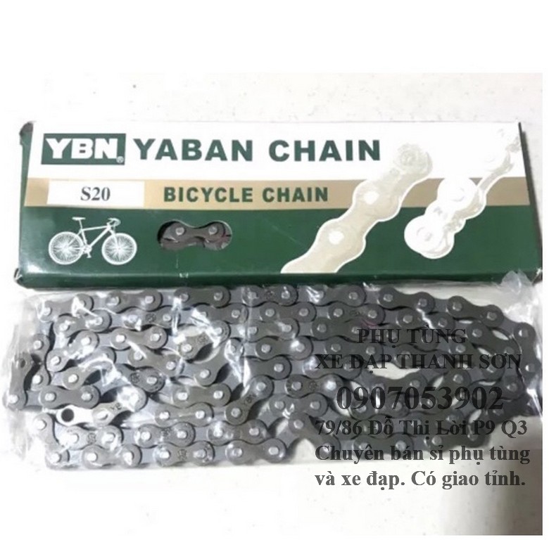 Xích (Sên) Đề Xe Đạp 2 Ly YBN -5,6,7,8 líp