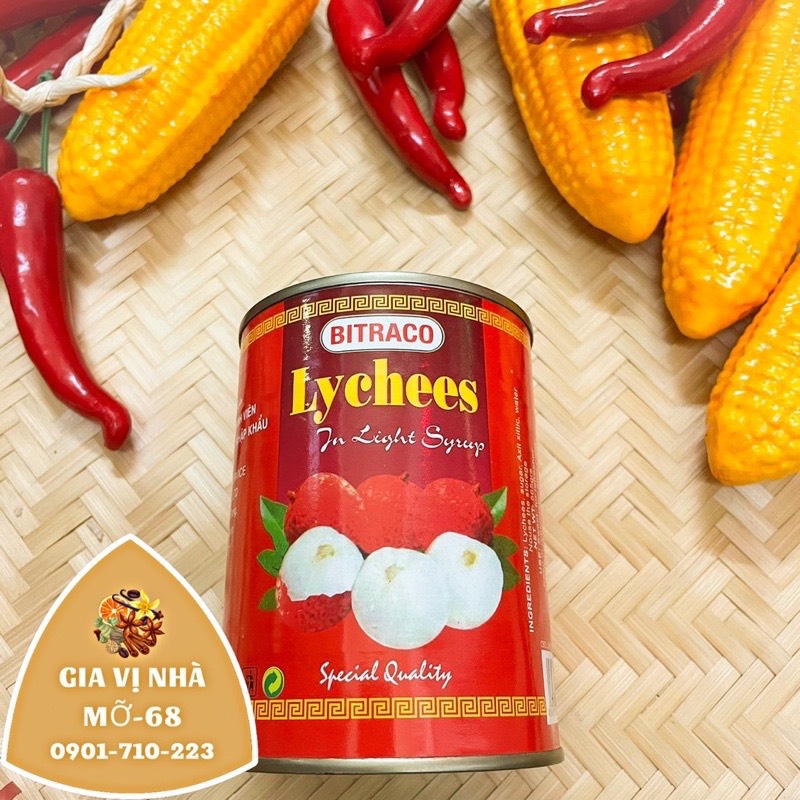 Vải thiều nước đường nhập khẩu loại 1