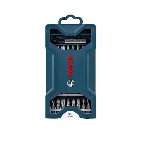Bộ mũi vặn vít 25 món (xanh dương) Bosch 2607017400