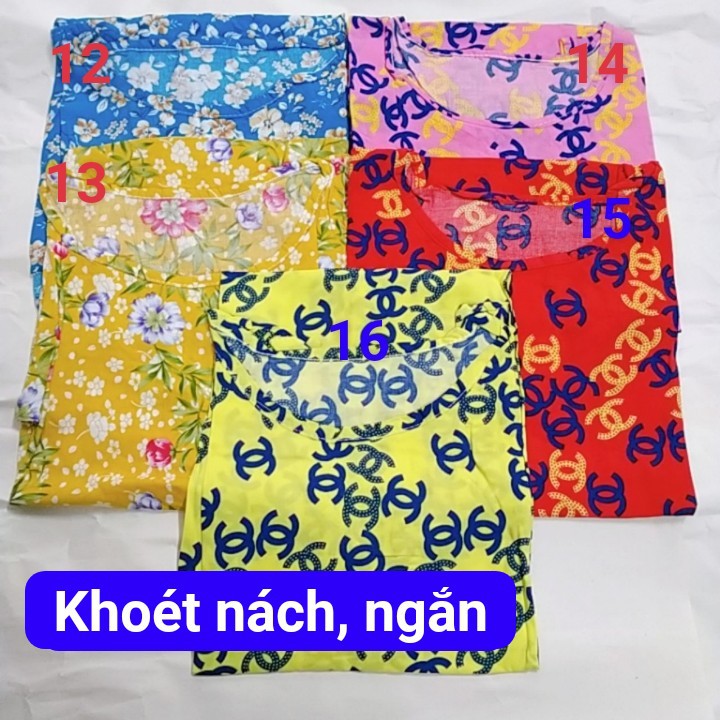 Váy Hoa Chất Lanh Lụa Mát, Nhiều Màu
