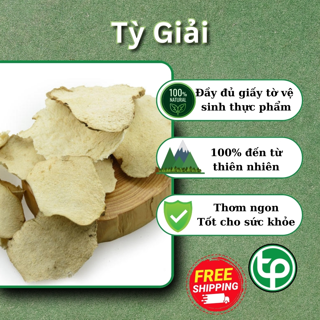 [Hàng công ty] Tỳ giải khô 500g - Tỳ giải khô sạch đẹp chất lượng cao