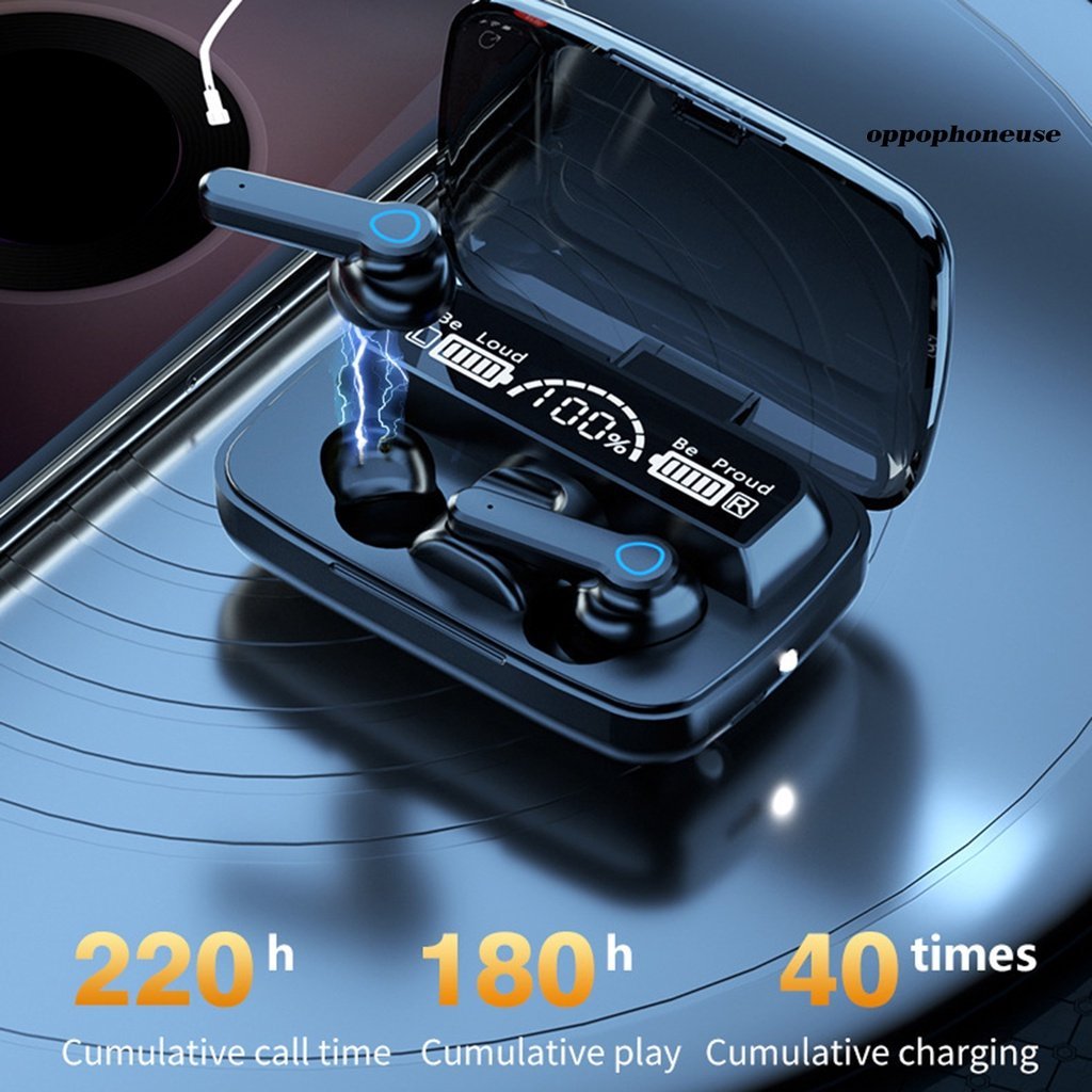 ( SIÊU SALE ) Tai nghe bluetooth F9 Pro - M10 - M19 - S10 Pro Cao Cấp cảm ứng vân tay , đốc sạc hiển thị dung lượng pin , Âm Thanh Hay , Có Mic Đàm Thoại - DÙng Mọi DÒng Điện Thoại