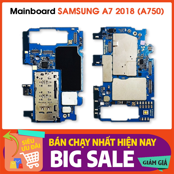 MainBoard Samsung A750 (A7 2018) - Bo mạch chủ, main zin thay thế cho điện thoại Samsung Galaxy A750