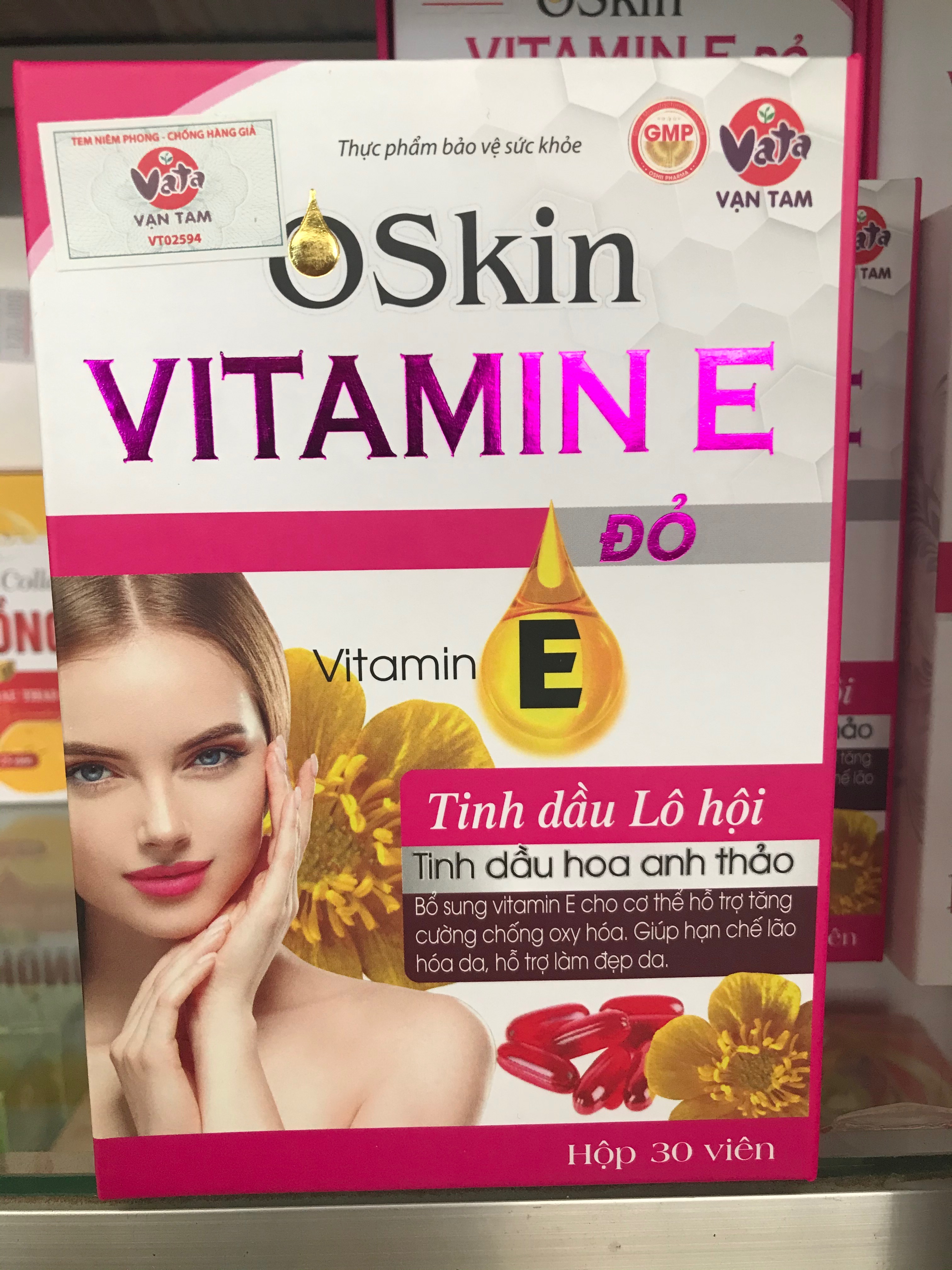 OSKIN VITAMIN E THỰC PHẨM DÀNH CHO PHÁI NỮ