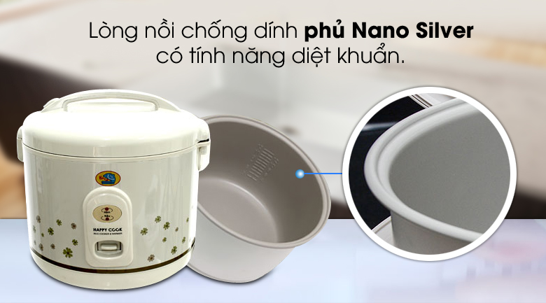 Nồi cơm điện Happycook 3 lít HC-300 (Hàng trưng bày)