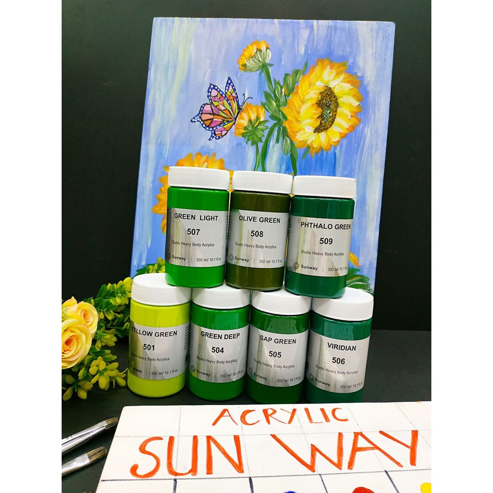 Màu Acrylic Sunway 300ml