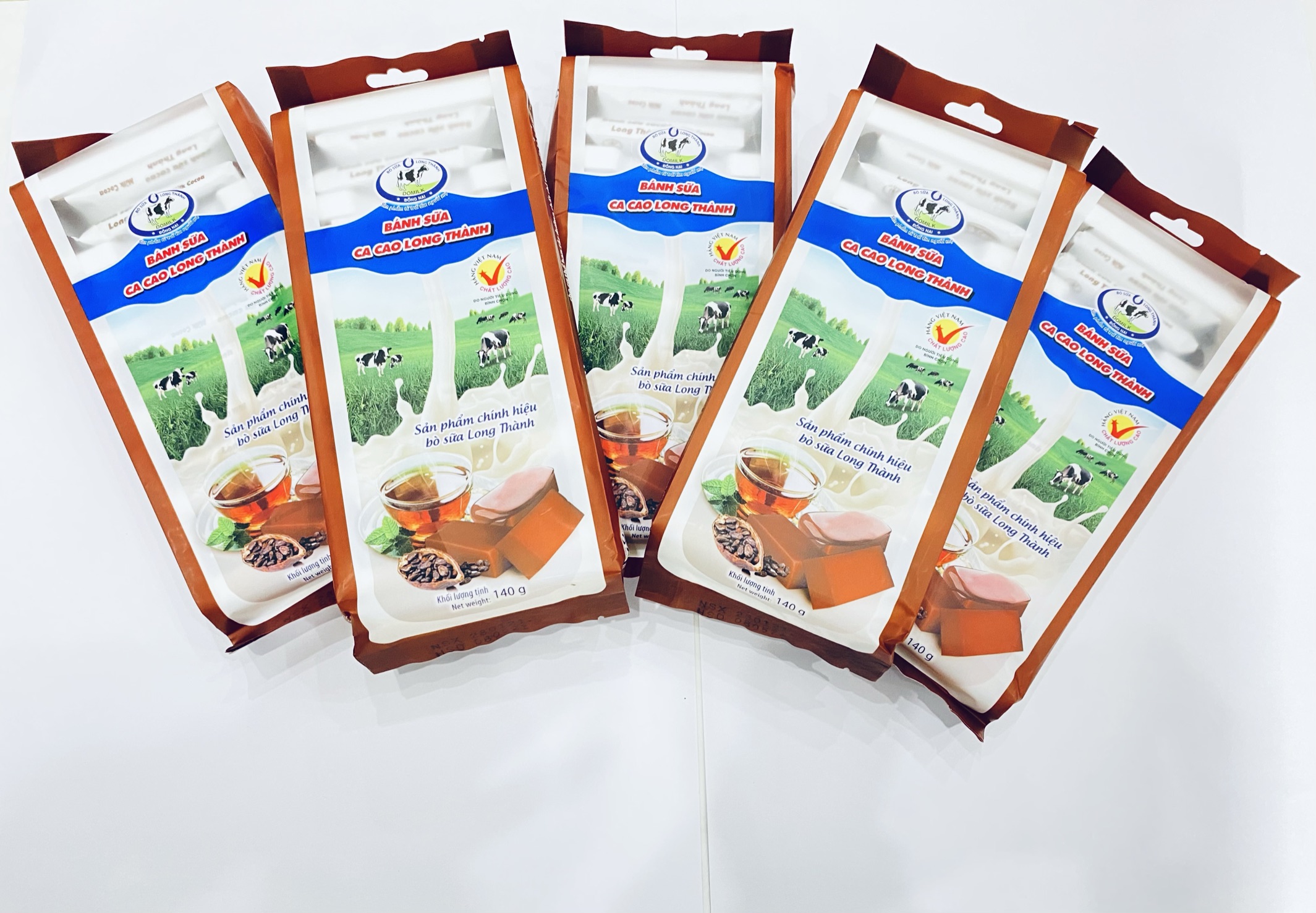 Combo 5 bánh sữa cacao LT
