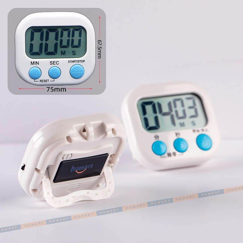 Learning Stopwatch Magnetic Suction Cooking Timer Countdown Clock Free 3A Battery