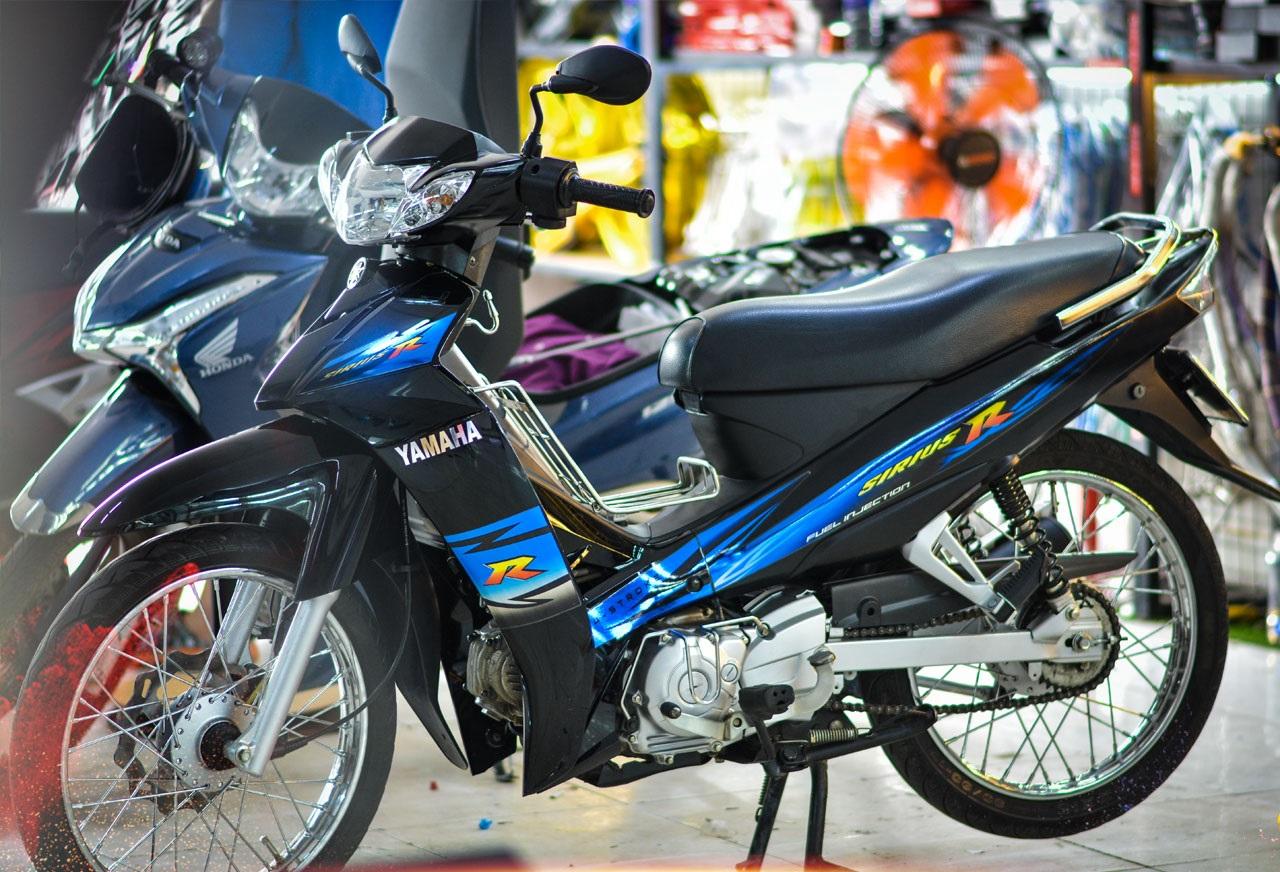 Tem trùm xe sirius đen xanh, team dán xe máy sirius, team trùm sirius, team trùm sirius, tem xe sirius, tem trùm sirius, tem xe sirius đen xanh