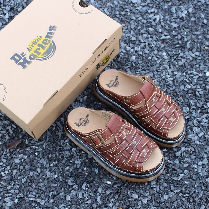 Dép Dr Martens 2018 ThaiLan Da Bò cao cấp