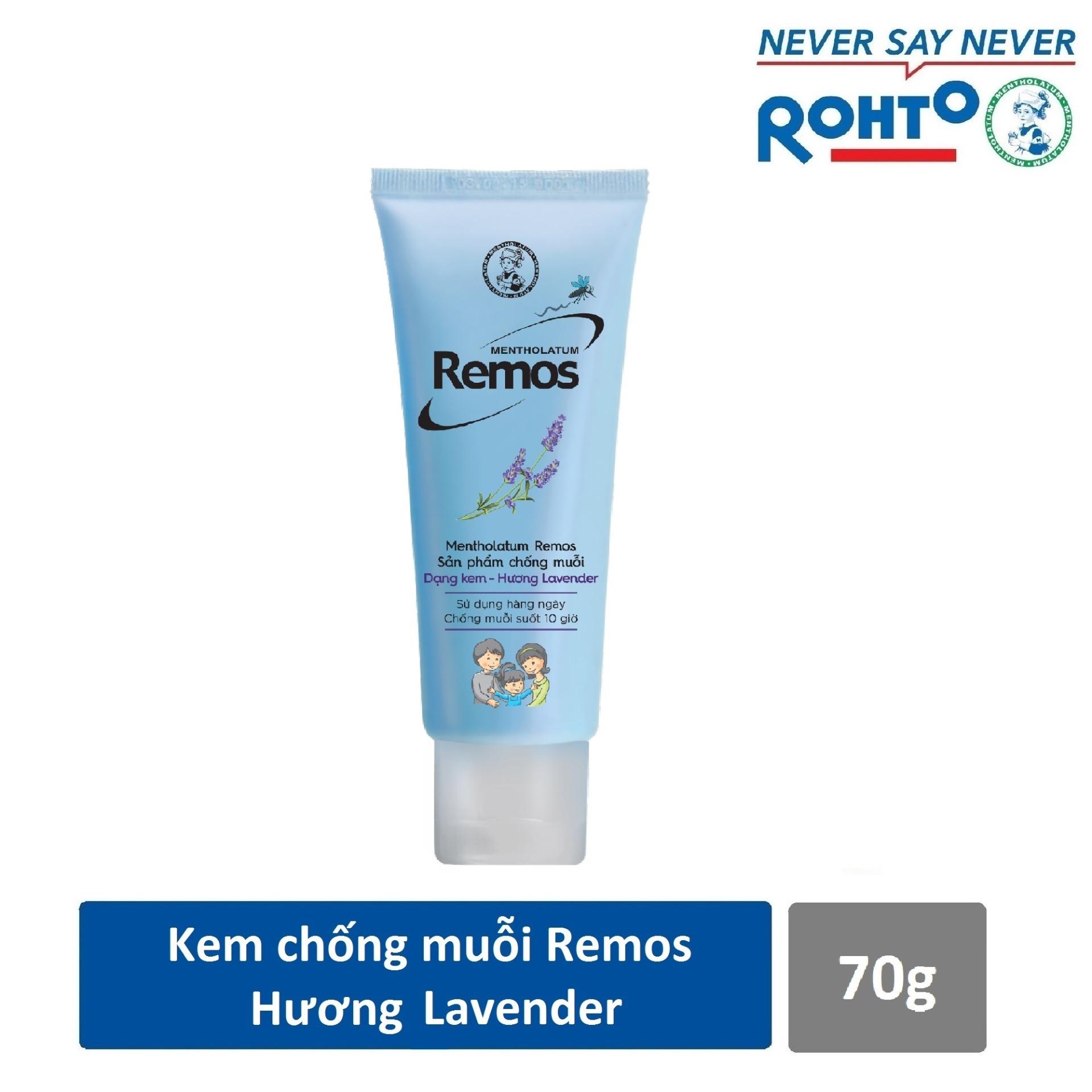 Kem chống muỗi Rohto Mentholatum Remos Hương Lavender 70g