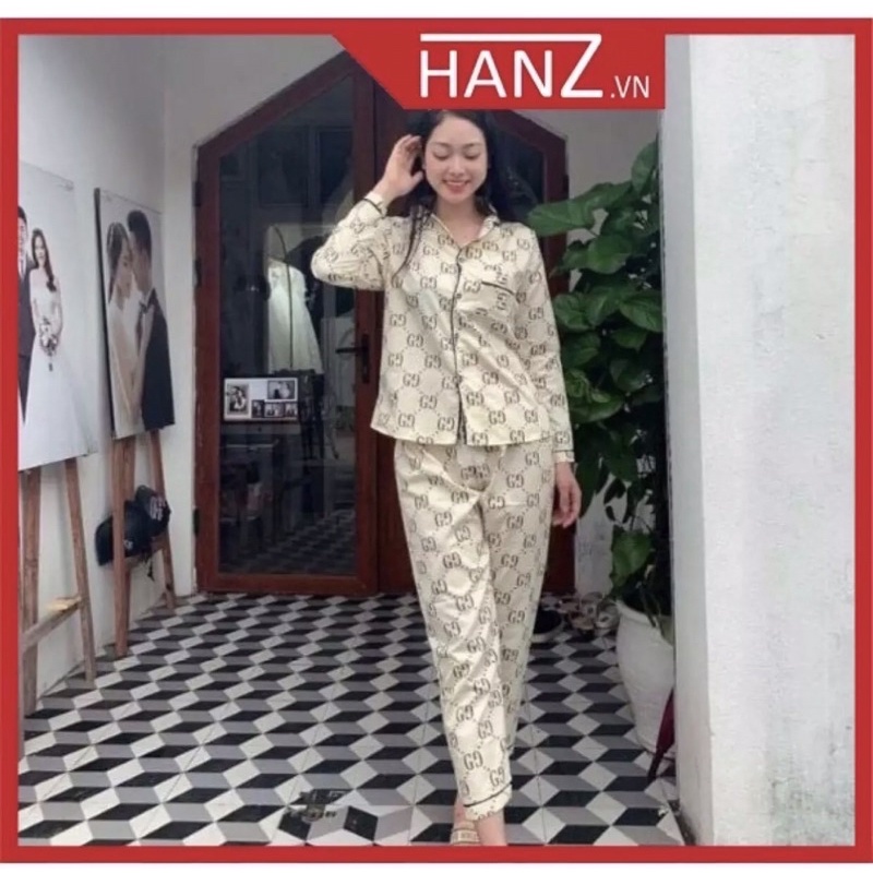 Bộ Pajama Tay dai Quần Dài Freesize ( IB chọn mẫu)