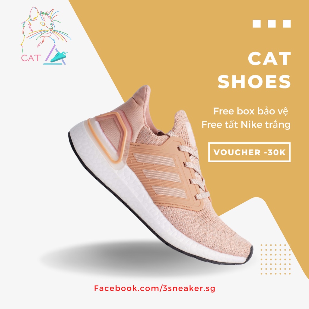 Giày Thể Thao Adidas Ultra Boost 6.0 Pink, Ultra Boost 6.0 Hồng Full Box