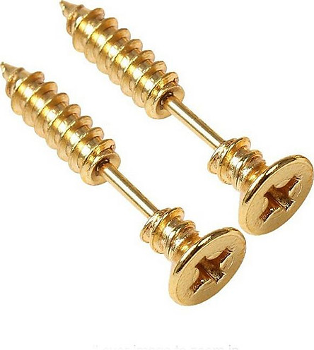 Bông tai  đinh ốc vít (1 cặp )