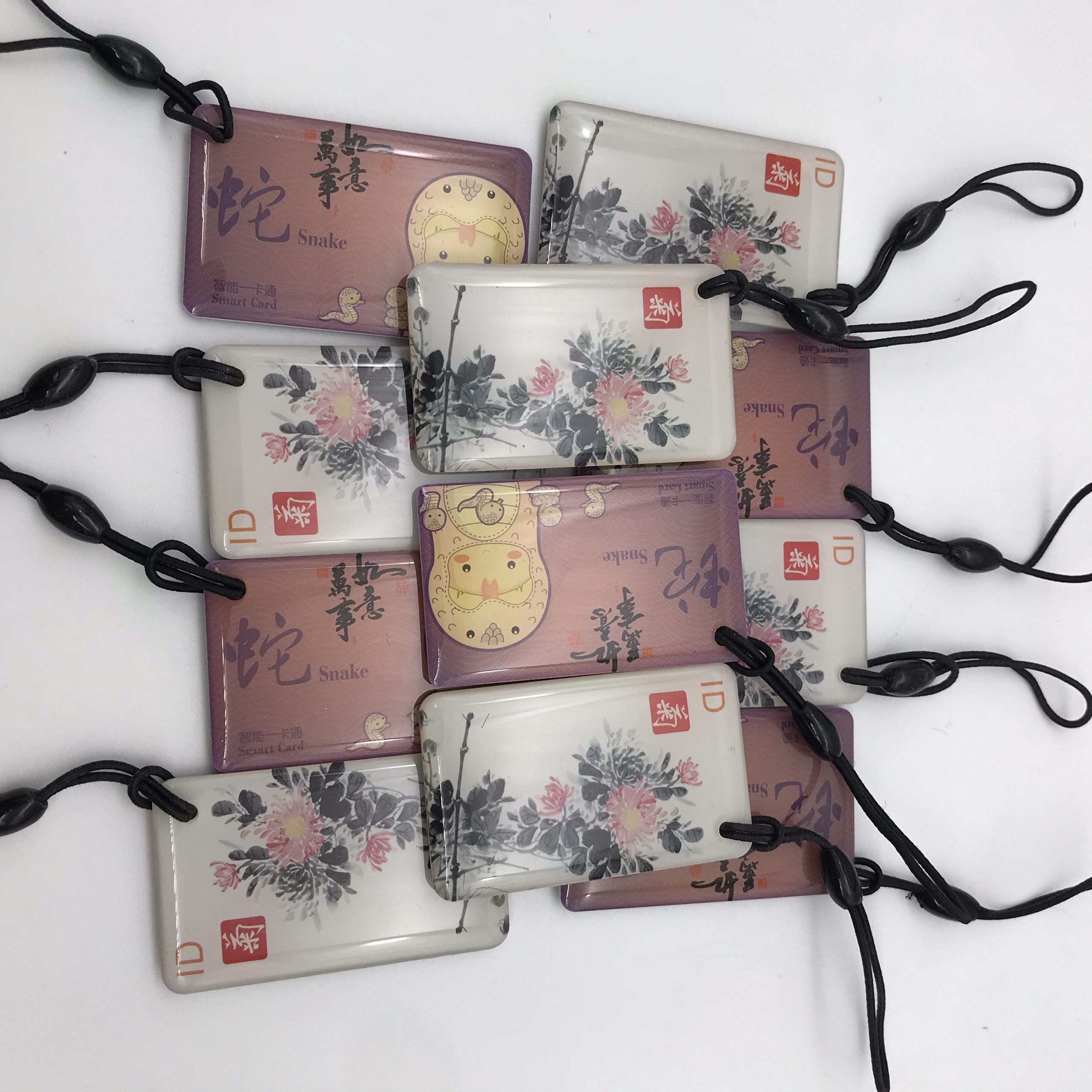 Thẻ Từ dạng móc khóa hoa RFID - 125Khz