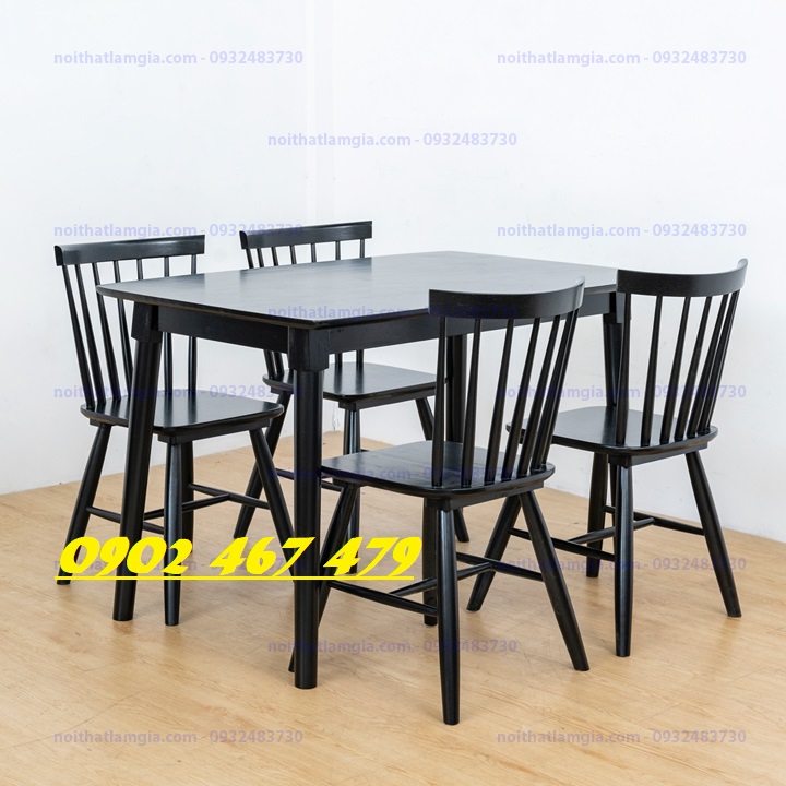 BỘ BÀN ĂN 4 GHẾ HÀNG GIAO NHANH TẠI SHOP