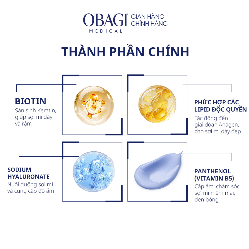Serum Dưỡng Dài Mi Obagi Nu-Cil Eyelash Enhancing 3ml