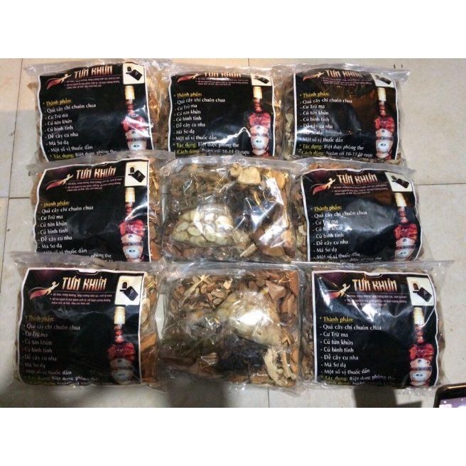 Tứn khửn gói đủ vị như hình