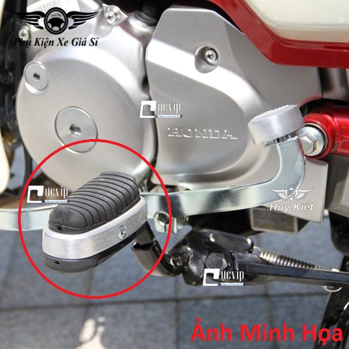 Gác Chân Trước Cub 125 Kiểu Mới MS3867