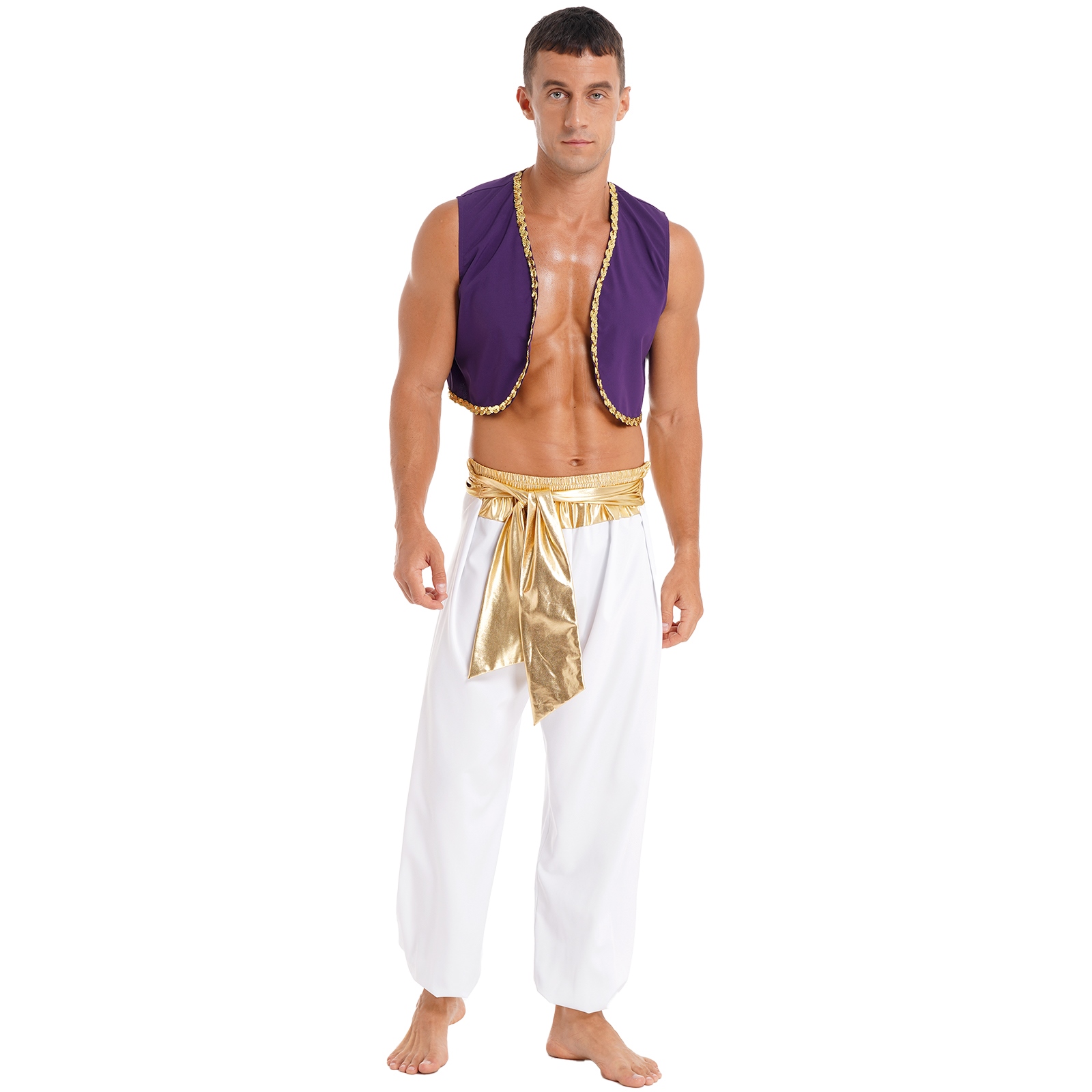 【cw】 Aladdin Mens Costume   2019 - Aliexpress