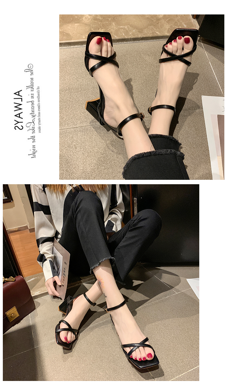Giày sandal SIZE 35-43 nữ DHS10, xăng đan nữ  quai chữ X 5 cm xinh xẵn