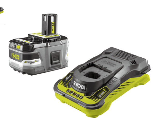 PIN SẠC RYOBI 18V LI 9.0AH RB18L90A