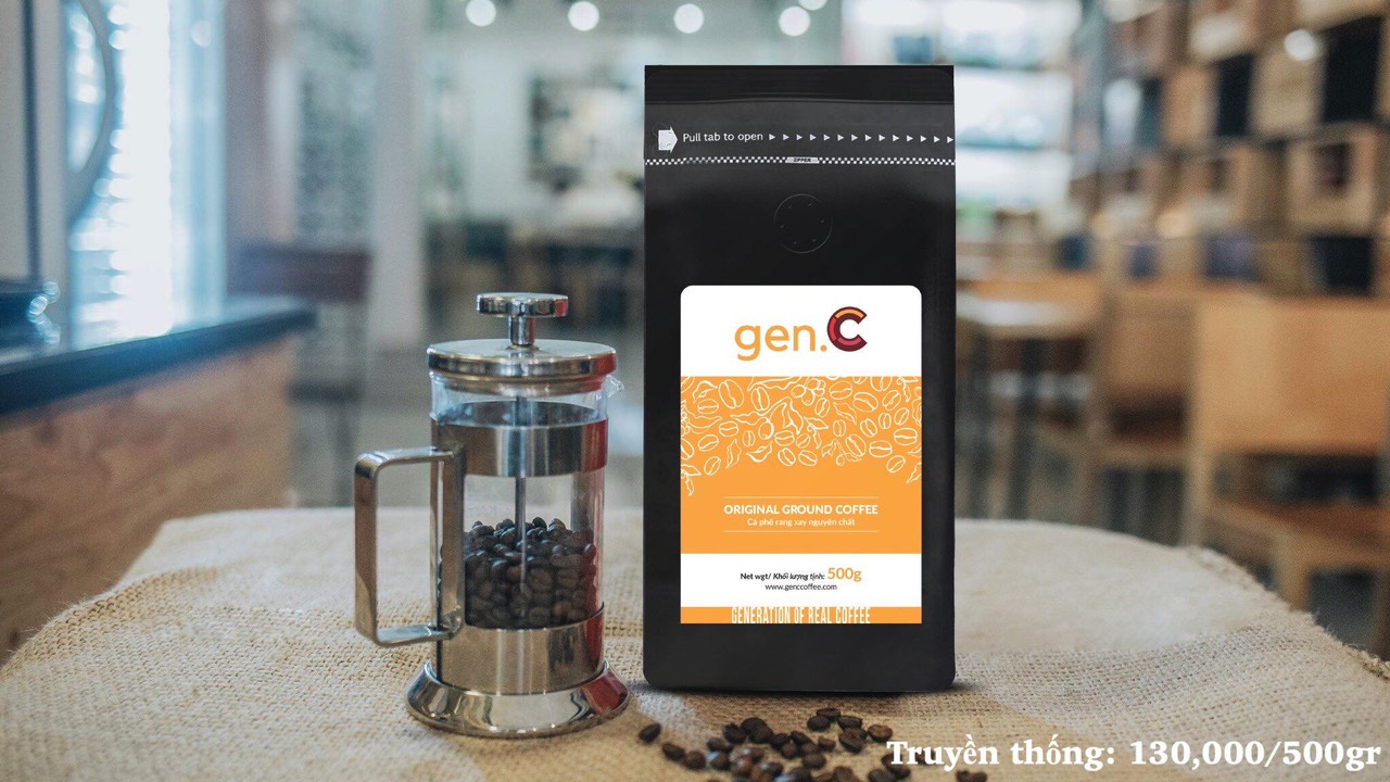 Cafe Gen.C Truyền Thống túi 500gram