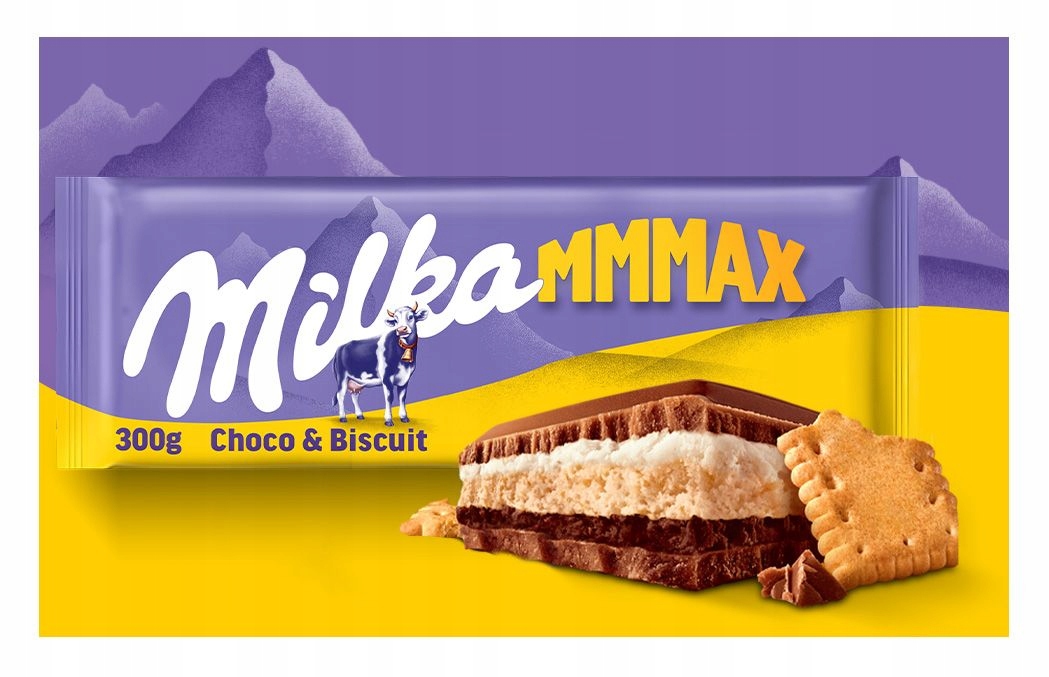 Milka Mmmax Sôcôla và bánh quy 300g