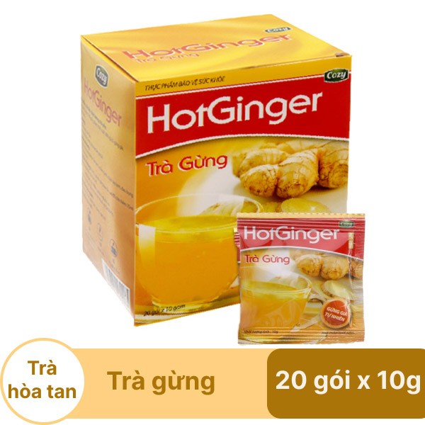 TRÀ COZY GỪNG HỘP 20 GÓI x 10 GR - 30263