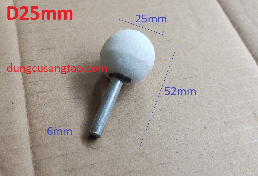 Đá mài trục 6mm (hình trụ/hình cầu)