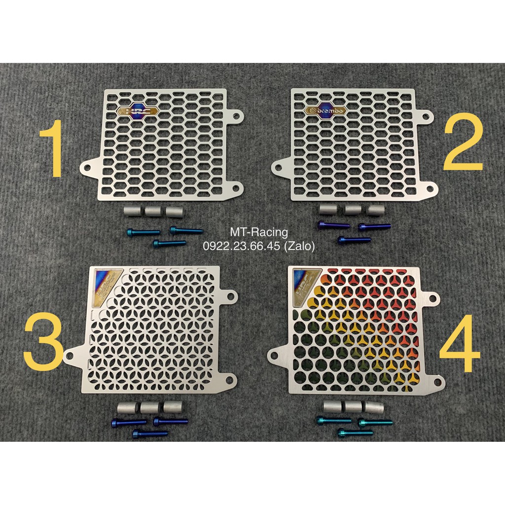 Che Két Nước Nhôm Logo Titan Cho Vario, Sh Mode, Airblade Dày Dặn Siêu Nét