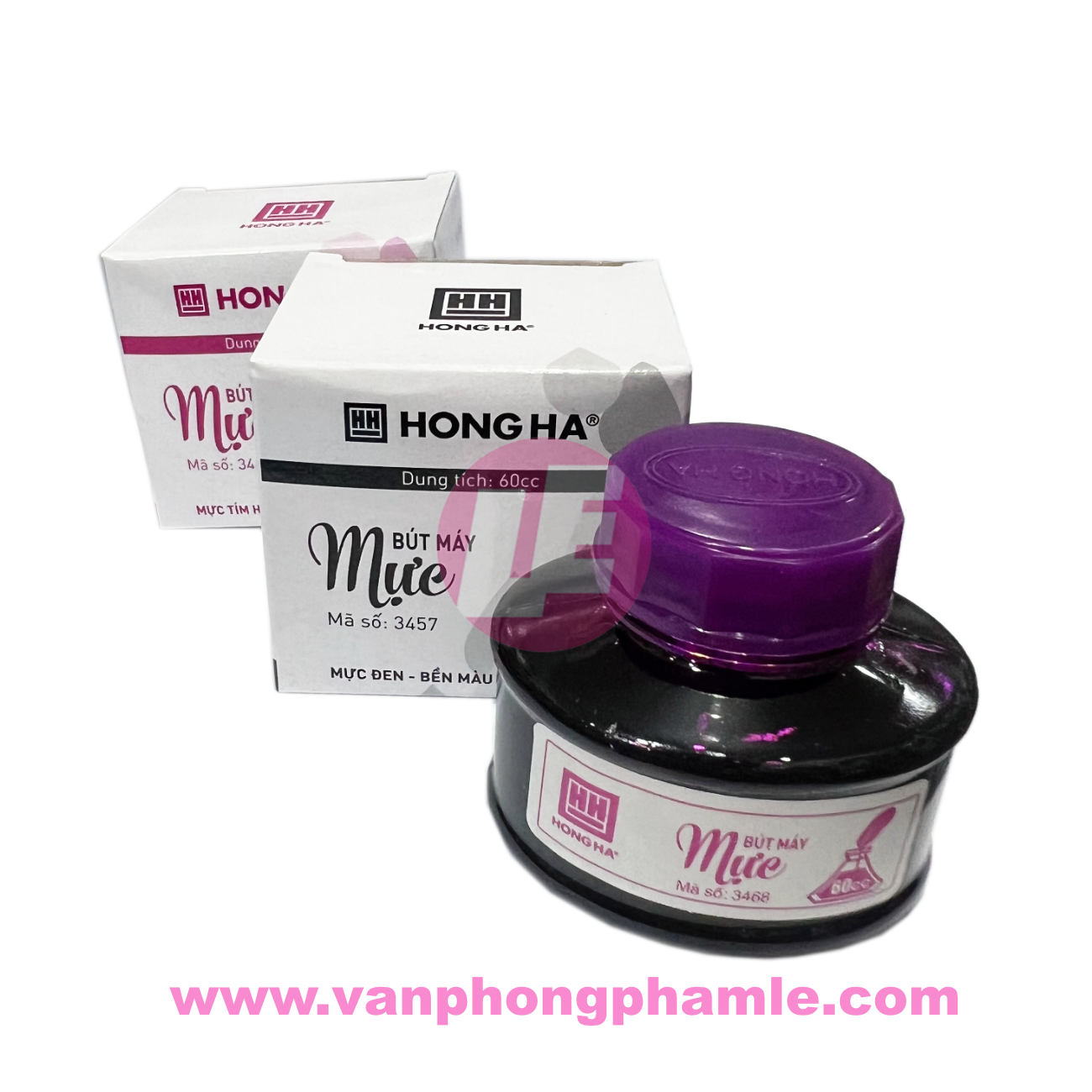 Mực viết máy Hồng Hà (Lọ)