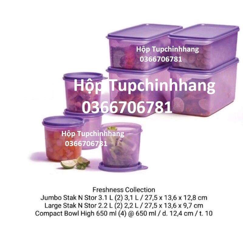 Hộp trữ thực phẩm Freshness Collection Tupperware