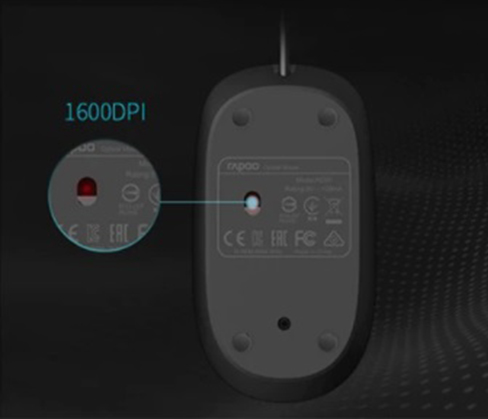 [HCM]Chuột có dây Rapoo N200