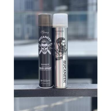 Gôm, Keo Xịt Tóc BUCANNER BARBER 320ml Tạo Kiểu, Giữ Nếp Cho Tóc