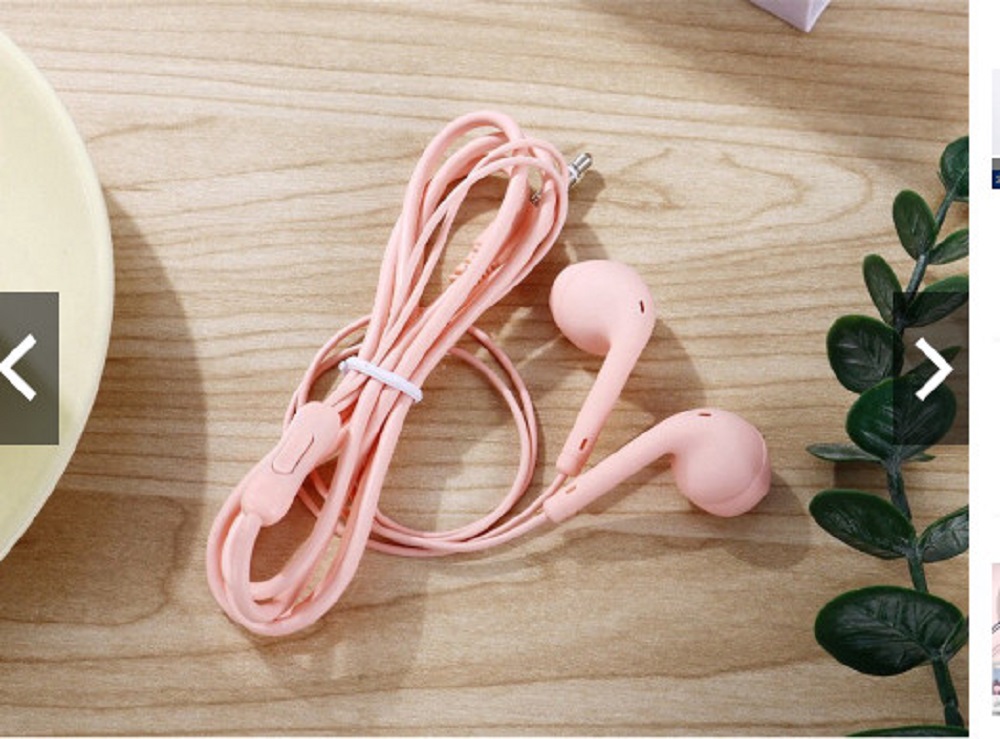 Tai nghe gaming có dây S P U19 có mic nhét tai phone chống ồn chơi game