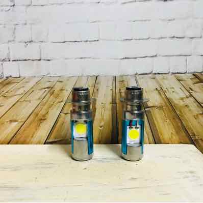 Bộ 2 bóng led cho xe wave 2 bóng siêu sáng