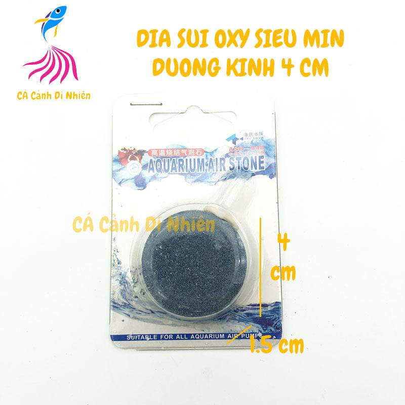 Sủi Oxy đĩa siêu mịn đường kính 4 cm cho hồ cá cảnh AIR STONE