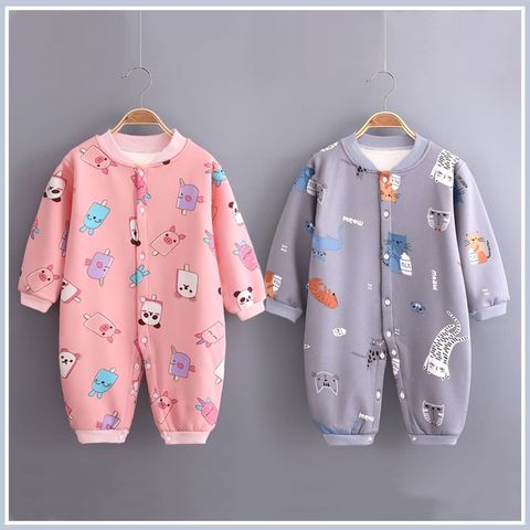 BODY NỈ LÔNG CÚC GIỮA CHO BÉ 4-11KG