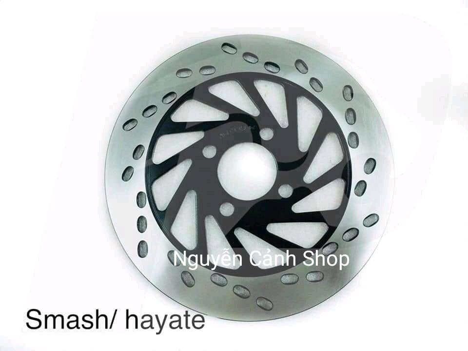 [HCM]đĩa thắng trước xe hayate zin lòng đen