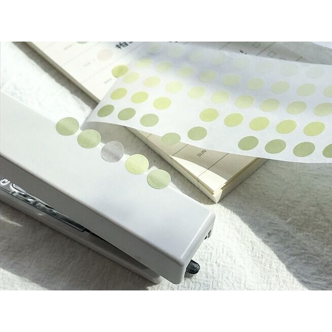 Băng Dính Trang Trí Washi Tape Basic Dot, 52mm*3M
