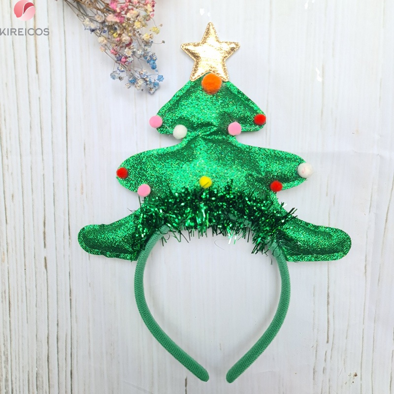 [HCM]Cài Tóc Noel Hình Cây Thông Xanh
