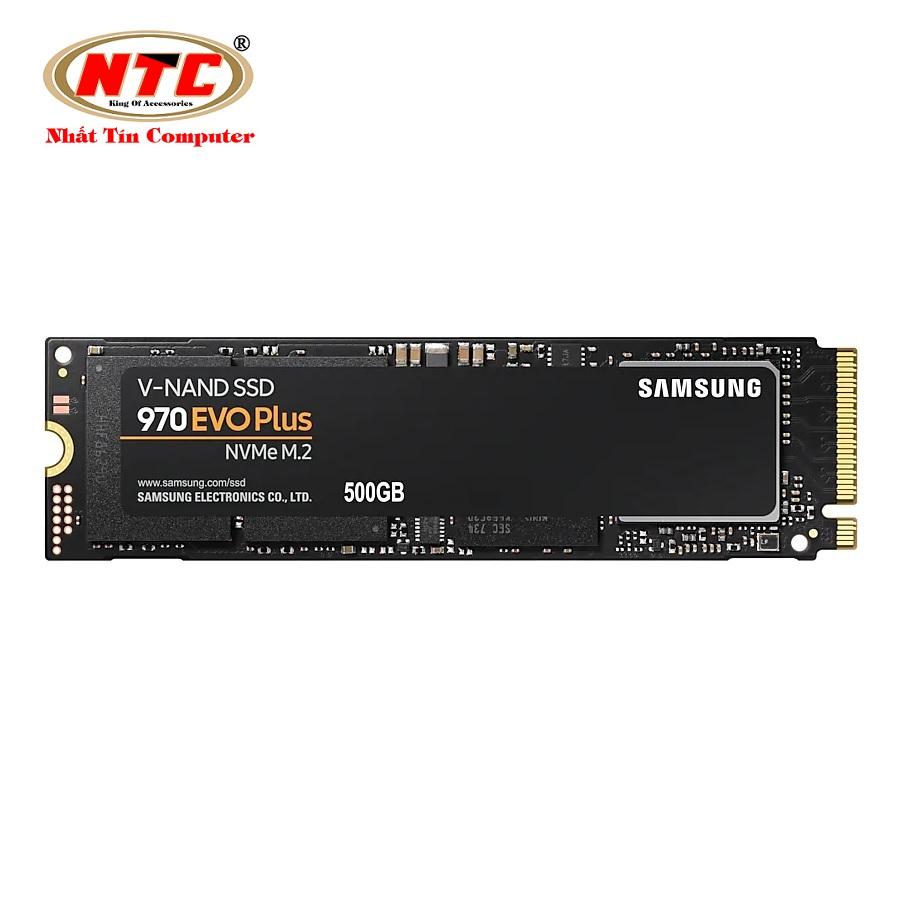 Ổ cứng SSD Samsung 970 EVO Plus PCIe NVMe M.2 2280 500GB (Đen)