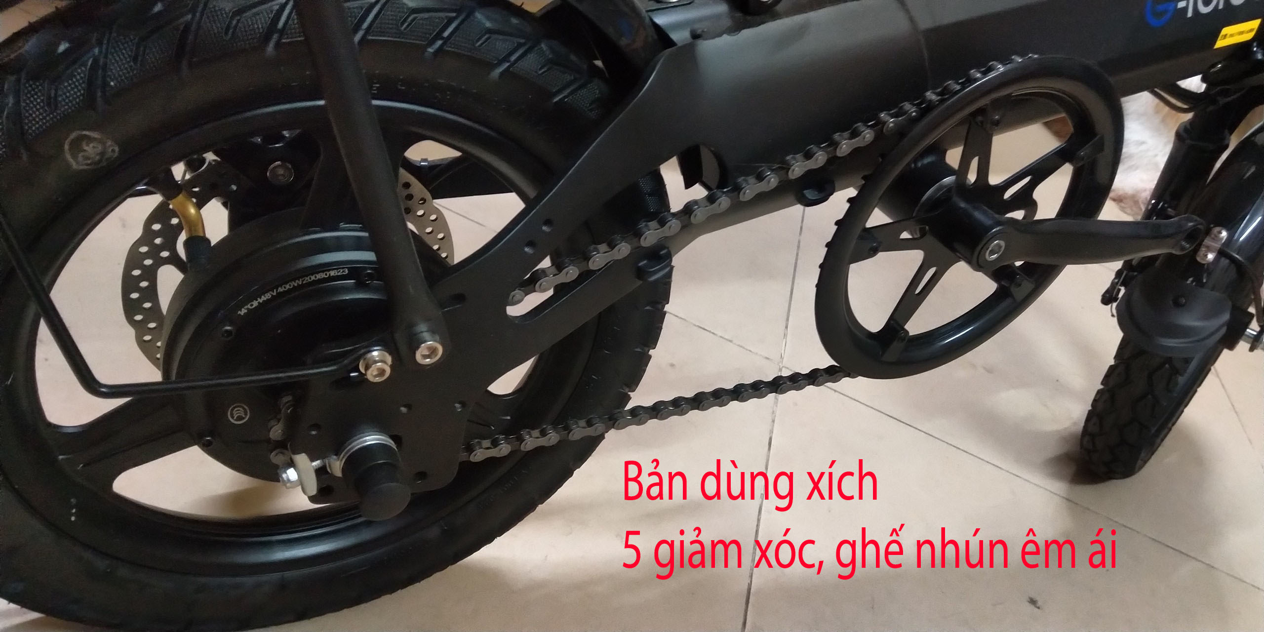 Xe đạp điện gấp gọn Gforce G14/F14