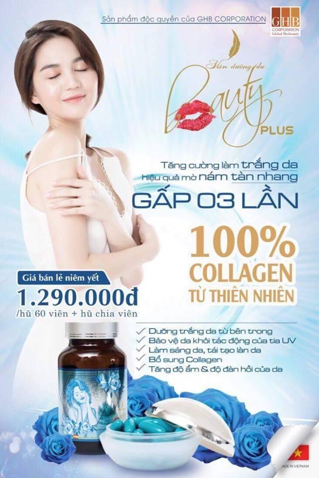 [HCM]Combo 2 hộp Viên Uống Trắng Da Beauty Plus