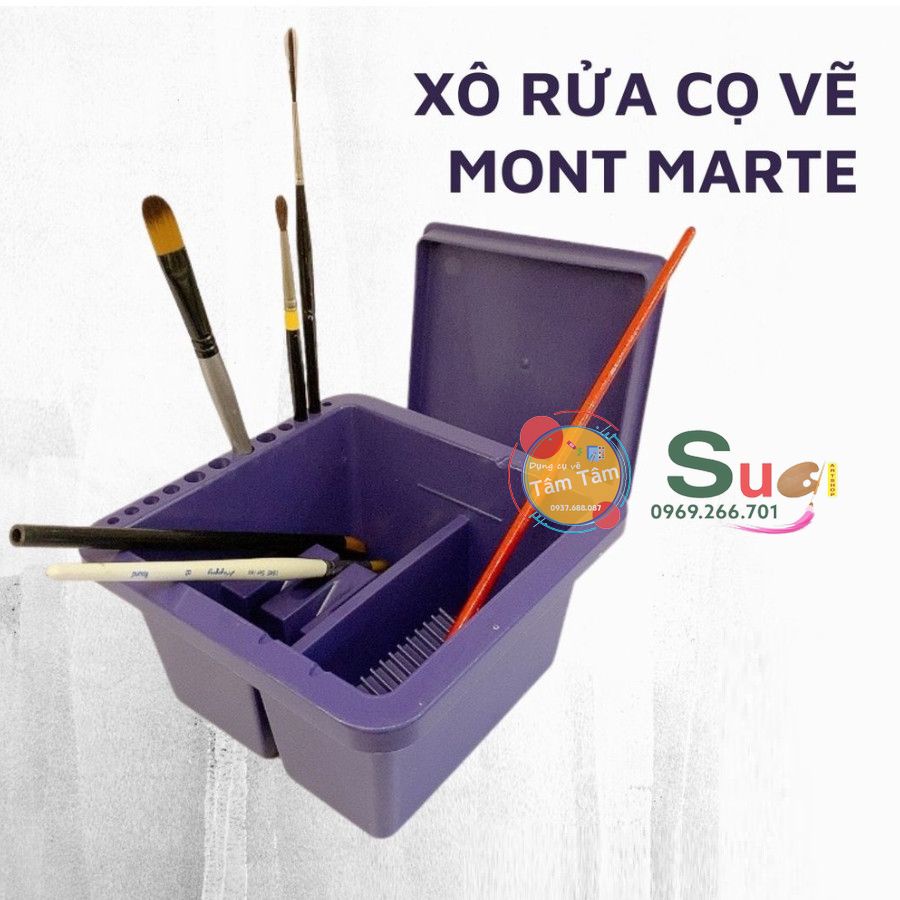 Xô Rửa Cọ đa năng - Ly đựng nước rửa cọ