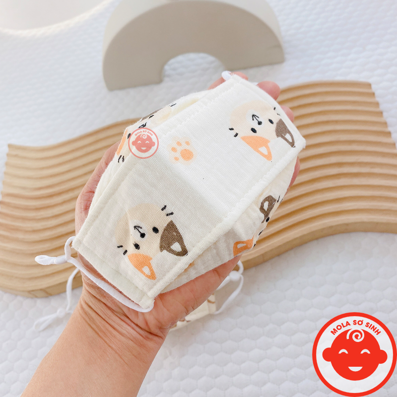 Khẩu trang xô MUSLIN cho bé 4 LOẠI