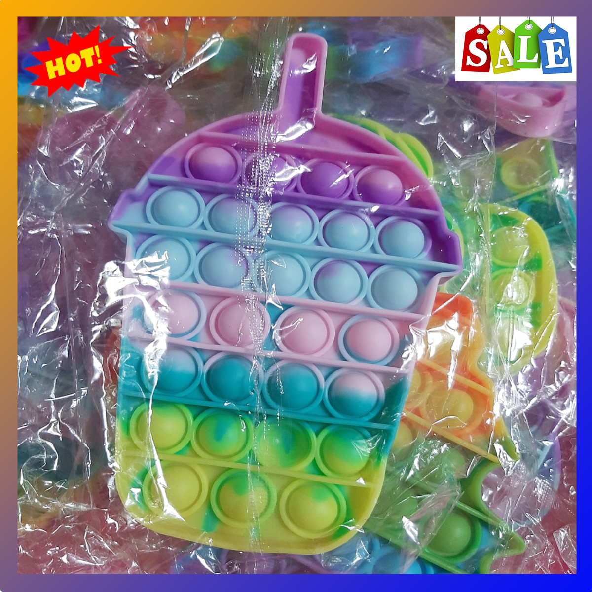 ĐỒ CHƠI POP IT GIẢM STRESS CHO BÉ