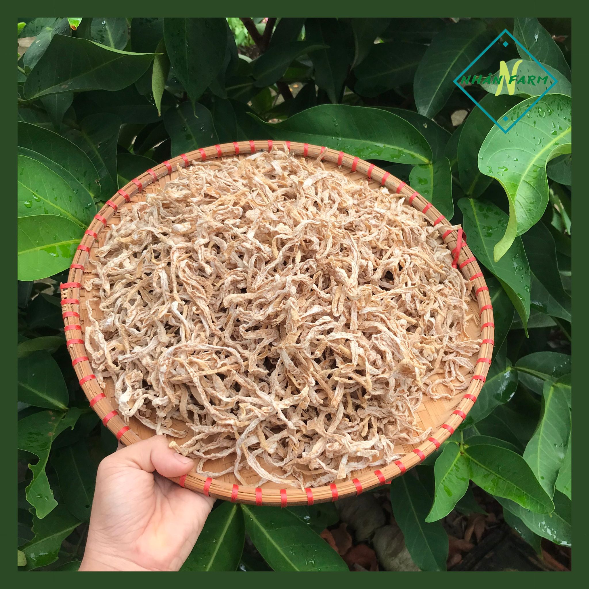 Củ cải khô sợi nhỏ ngon giòn ngọt - Túi 500gr