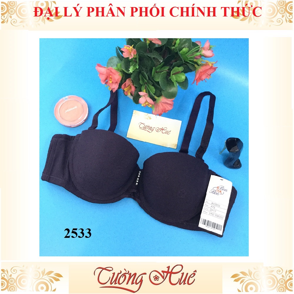 Áo lót nữ bon bon bv2533 cúp bầu ngang.